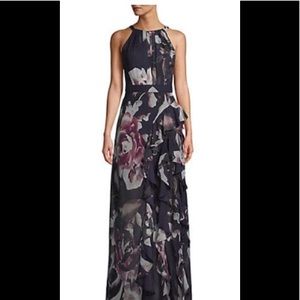 Beautiful Navy floral gown.